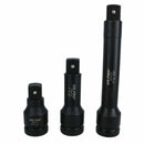 1-Zoll-Antrieb Amboss-Druckluft-Schlagschrauberpistole 2200Nm 8 Stecknüsse 24 – 38 mm + Verlängerungen