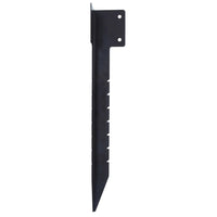 Garden Sleeper Single Corner Support Secure Stake Spike Bracket 440mm Long
