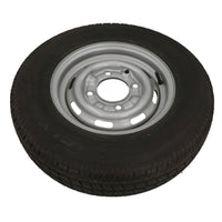 Trailer Wheel & Tyre 175R13 4 Stud 5.5in PCD 95mm Centre Hole 139.7mm PCD