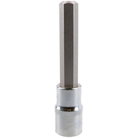 12mm Hex Allen Key Long Bit Internal Socket Metric 1/2" Drive 100mm Length Cr-V