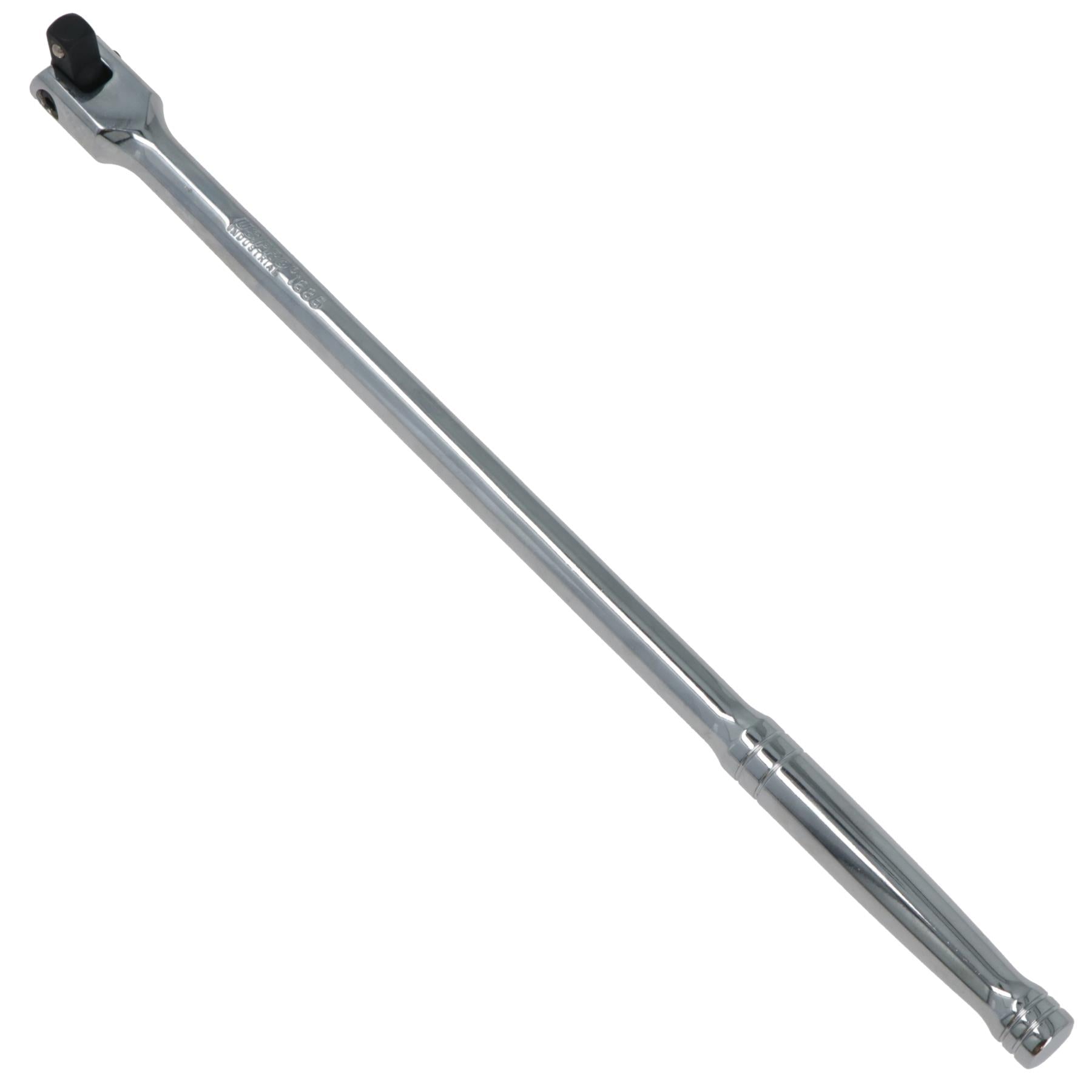 Barre de rupture/d'alimentation/de poussée 3/8" avec tête flexible intégrée 15" / 380 mm