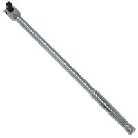 Barre de rupture/d'alimentation/de poussée 3/8" avec tête flexible intégrée 15" / 380 mm