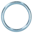 6mm x 50mm Steel Round O Rings Welded Zinc Plated DK37