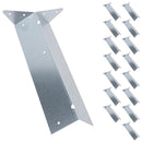 Arris Rail Bracket Fence Post Support Galvanised 100mm, 225mm or 300mm