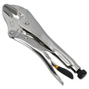 Straight Jaw Locking Pliers 10" (250mm) Adjustable Mole Vice Grip Clamp