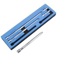 3/8" Drive Wobble Swivel Socket Extension Bar Set 38mm - 300mm 6pc