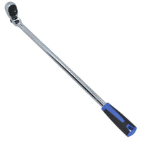 1/2in. Drive Extra Long Flexible Headed Ratchet Socket Driver 600mm 72 Teeth
