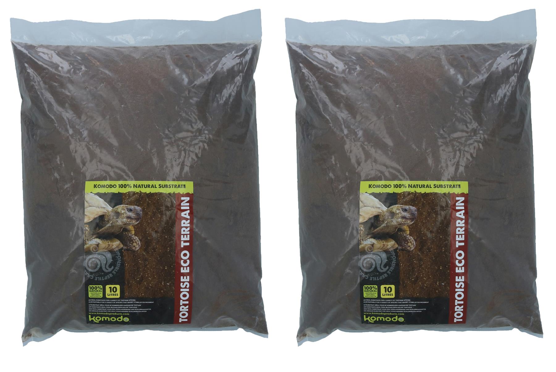 10L Reptile Tortoise Soil Sand Mix Eco Terrain Natural Substrate