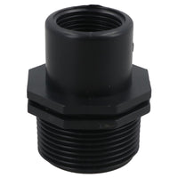 Polypropylene PP Threaded Reducing Socket Male – Female 1-1/4in – 3/4in BSP