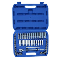 Metric And Imperial AF SAE Shallow And Deep Socket Set 50pcs 6mm - 19mm