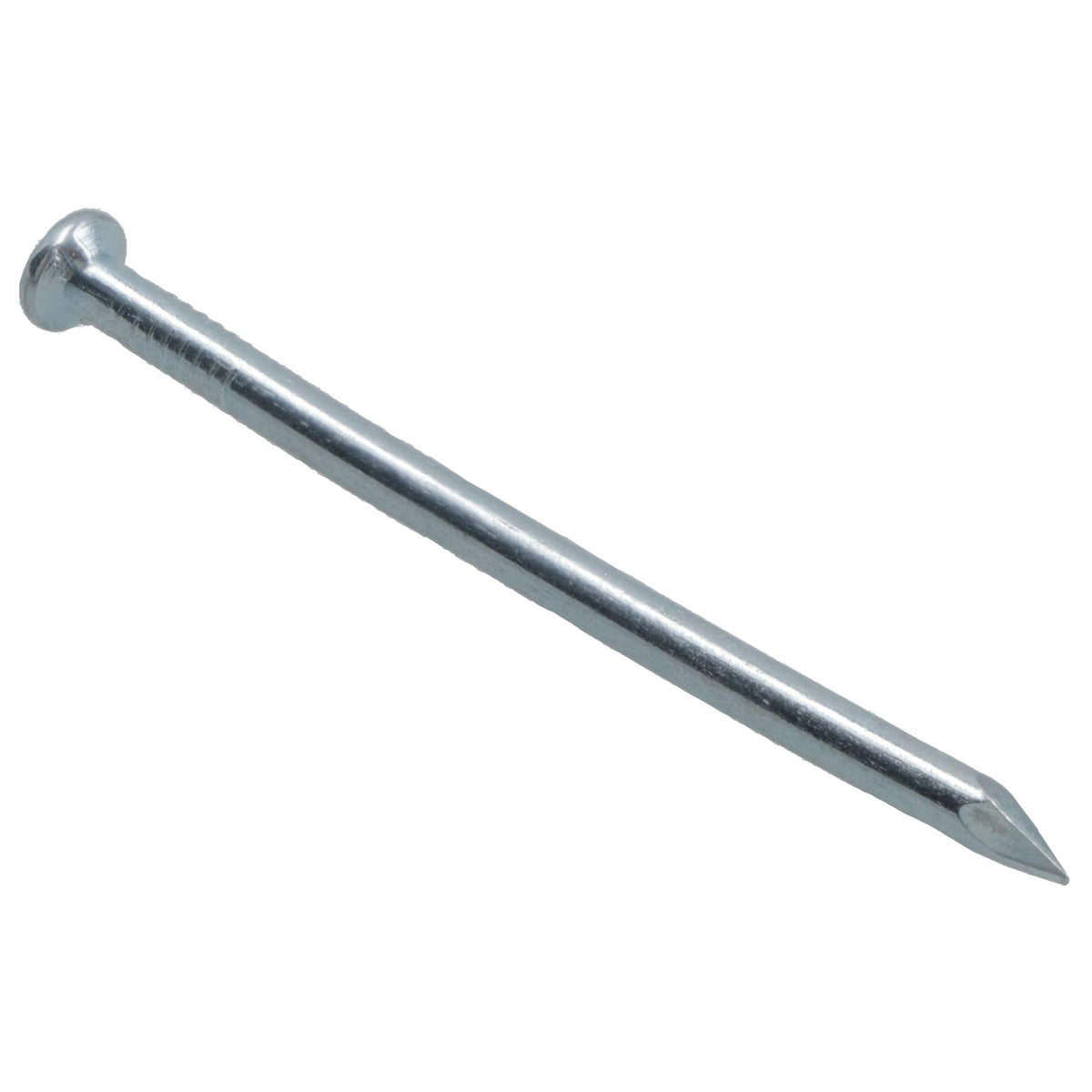 2mm x 50mm Round Headed Wire nails For Concrete Brick Wood Zinc Plated