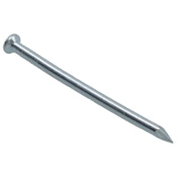2mm x 50mm Round Headed Wire nails For Concrete Brick Wood Zinc Plated
