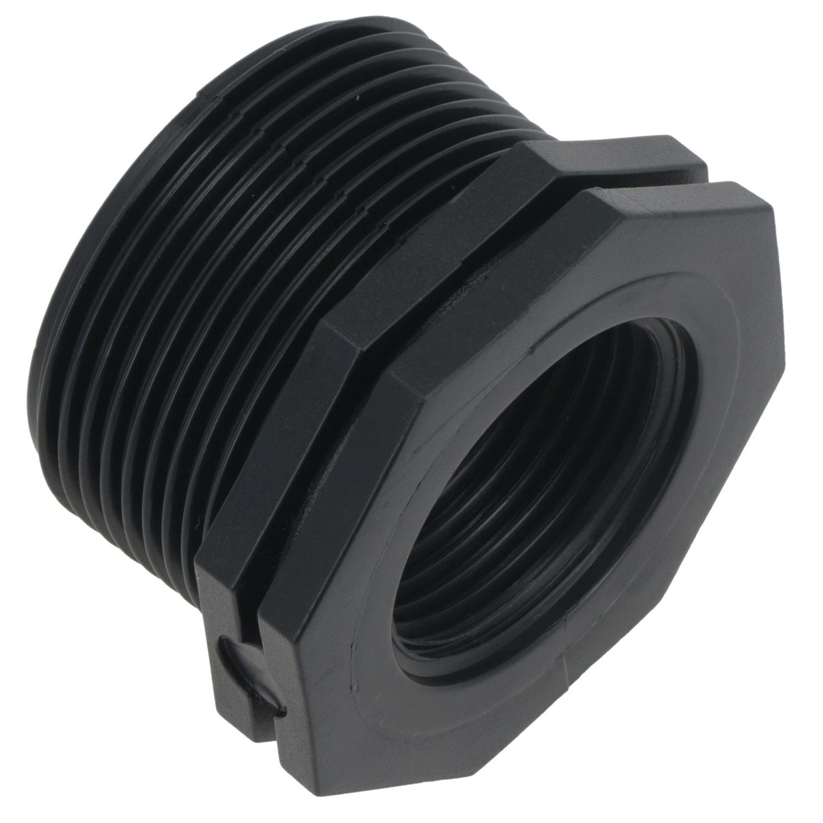 Polypropylene PP 1-1/2in – 1in Female – Male Pipe Threaded Reducing Bush