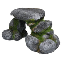 2 x Décorations aquatiques en forme d'arche en mousse pour aquarium, grande taille 28 x 15 x 16 cm