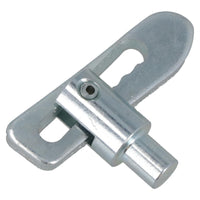 Weld-On Antiluce 12mm Barrel 8mm Boss Fasteners Tailgate Drop Catch Trailer Truck Horsebox