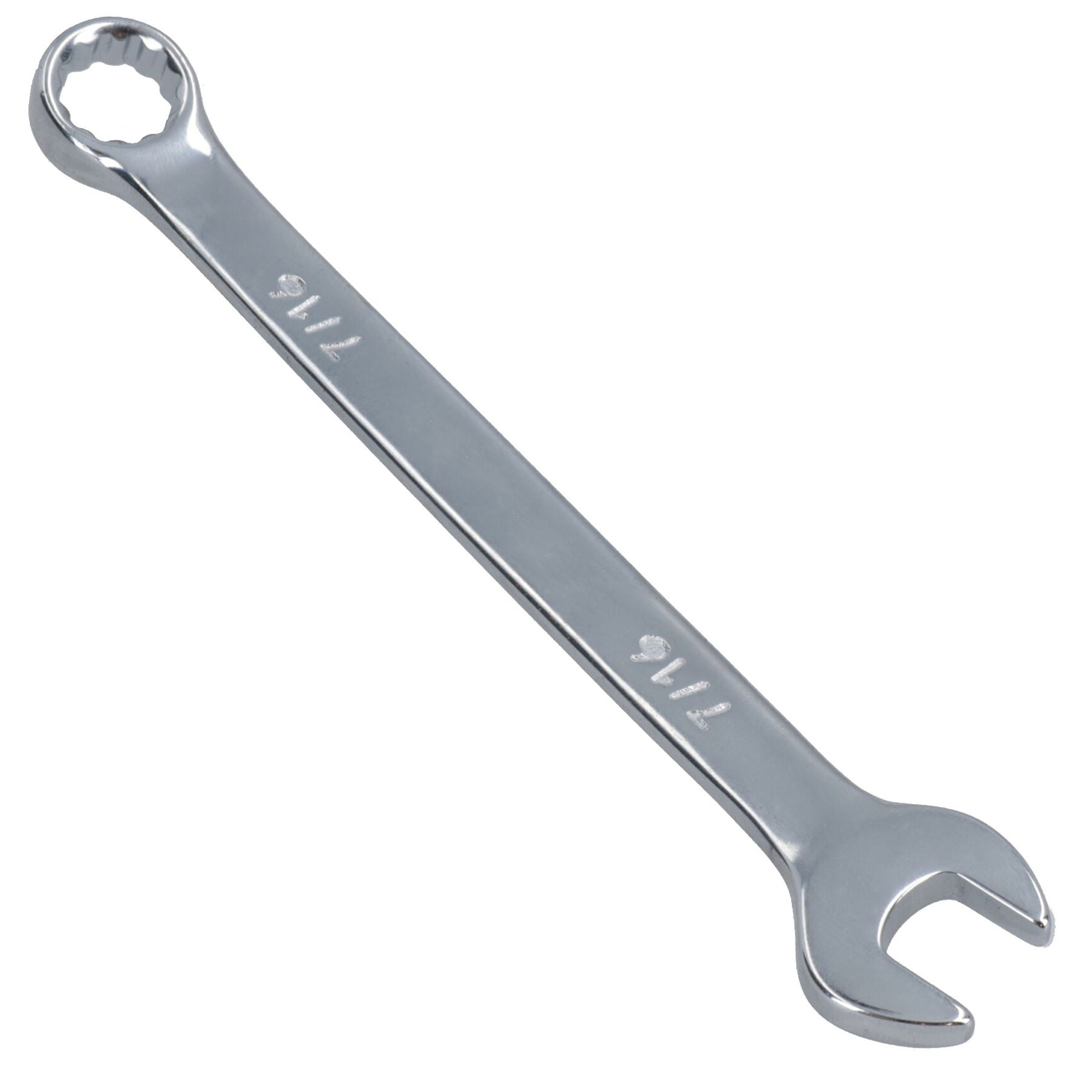 7/16in. Imperial SAE AF Combination Spanner Open Ended Ring Wrench Bi-hex