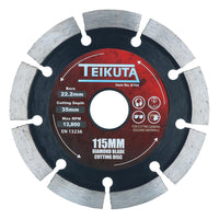 Diamond Blade Cutting Disc 115mm 4-1/2" 22.2mm bore Brick Steel Concrete AT008
