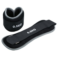 Wrist & Ankle Weights 0.5 - 2kg Gym Exercise Fitness Workout Strength Training