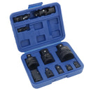 Adaptateur de douille à choc, réducteur élévateur et jeu de joints universels 11 pièces BERGEN AT881