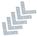 63.5mm (2.5in.) Corner Mending Plate Angle Bracket L Shape Reinforcing Repairing