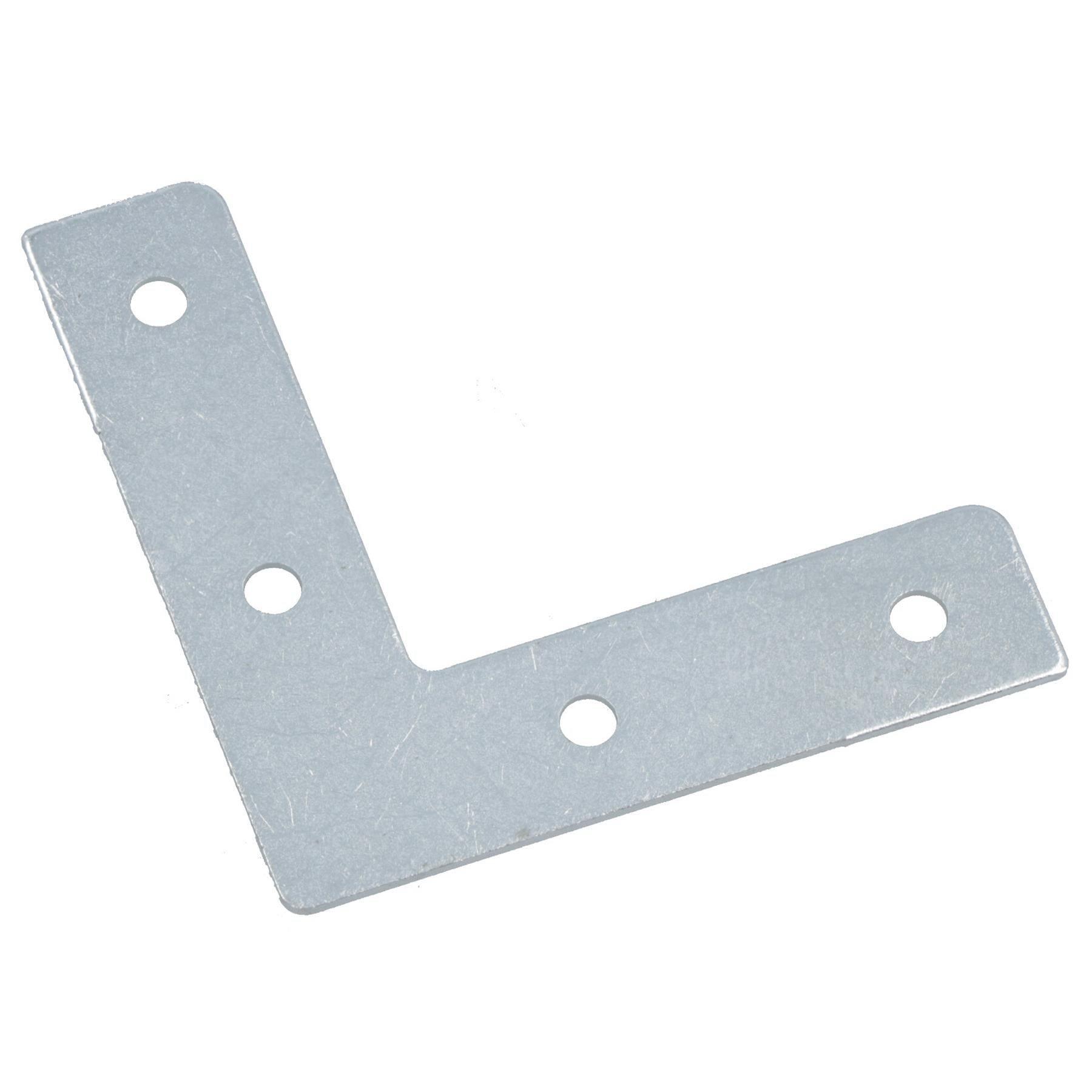 63.5mm (2.5in.) Corner Mending Plate Angle Bracket L Shape Reinforcing Repairing