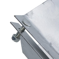 Fence Post Holder Support Drive In Spike Galvanised 100 x 100 x 750mm