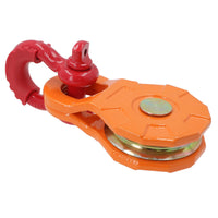 11 Ton Snatch Block Winch Pulley Puller With D Shackle Off Road 4 x 4 Recovery
