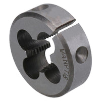 NPT Imperial Die from 1/8" - 1/4" Tungsten Steel