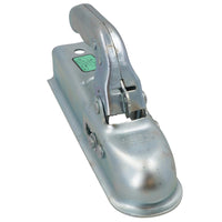 Attelage de remorque non freiné en acier pressé de 50 mm pour boîte de 50 mm, charge maximale de 750 kg