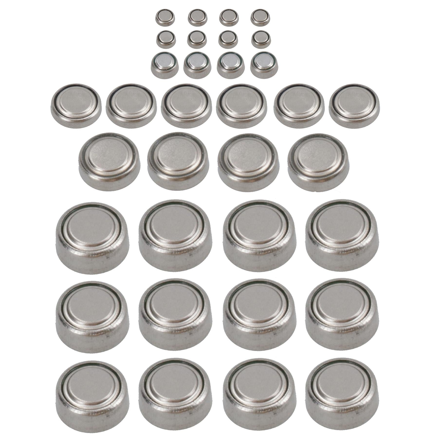 Assorted Button Cell Batteries Alkaline Battery AG1 – AG13 Watches Calculators