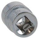 Jeu de 10 douilles femelles Torx/étoiles, entraînement 1/4" et 3/8", douilles E4 - E18