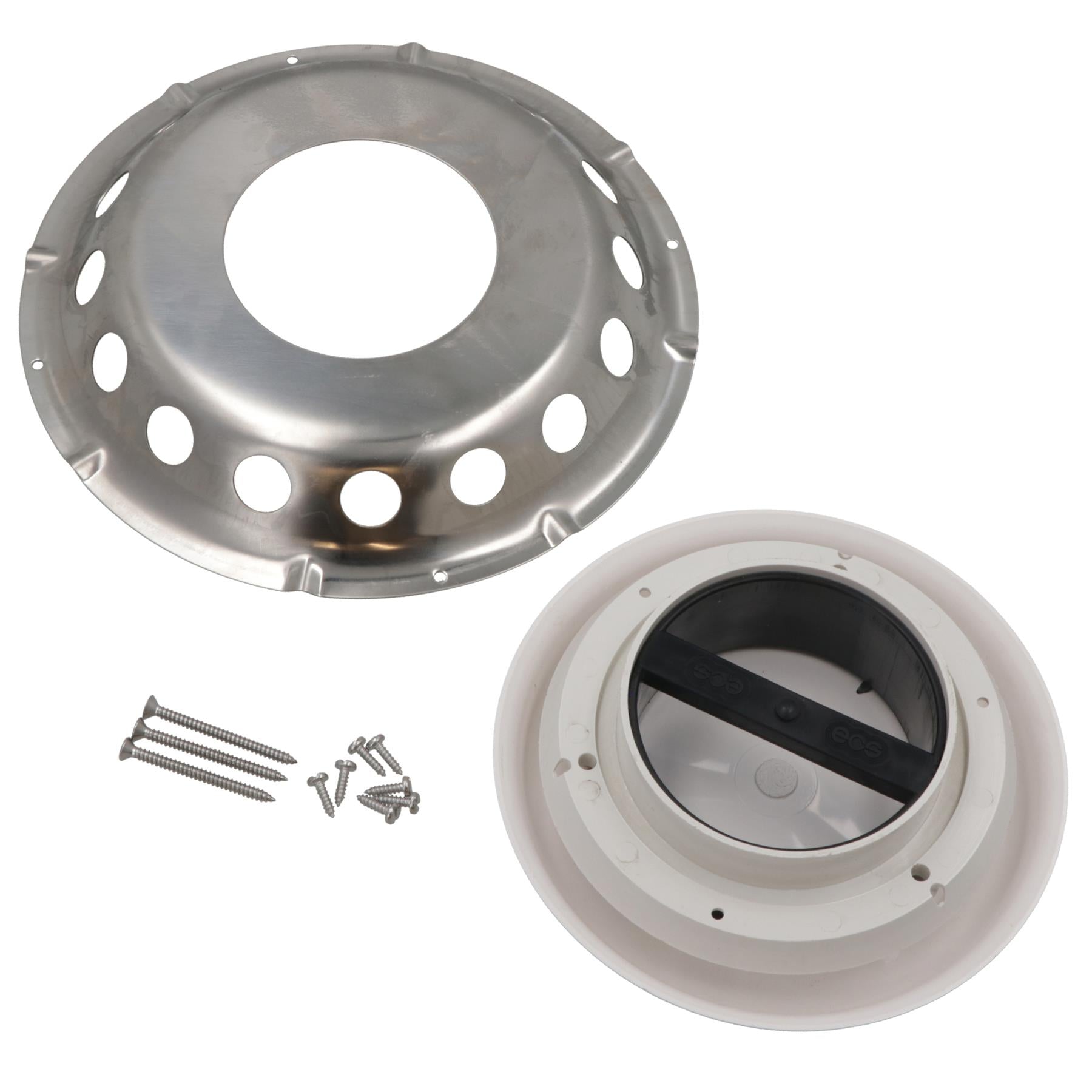 Dachentlüfter Ventair Statischer Ventilator Verschließbare Edelstahlabdeckung Boot Wohnmobil