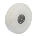 White Close Stitched Metal Polishing Buffing Mop 10" x 2" 4 section 2nd Stage
