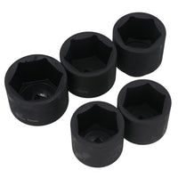 Clé à cliquet réversible robuste à entraînement 3/4 po + 5 douilles métriques peu profondes 55 – 70 mm