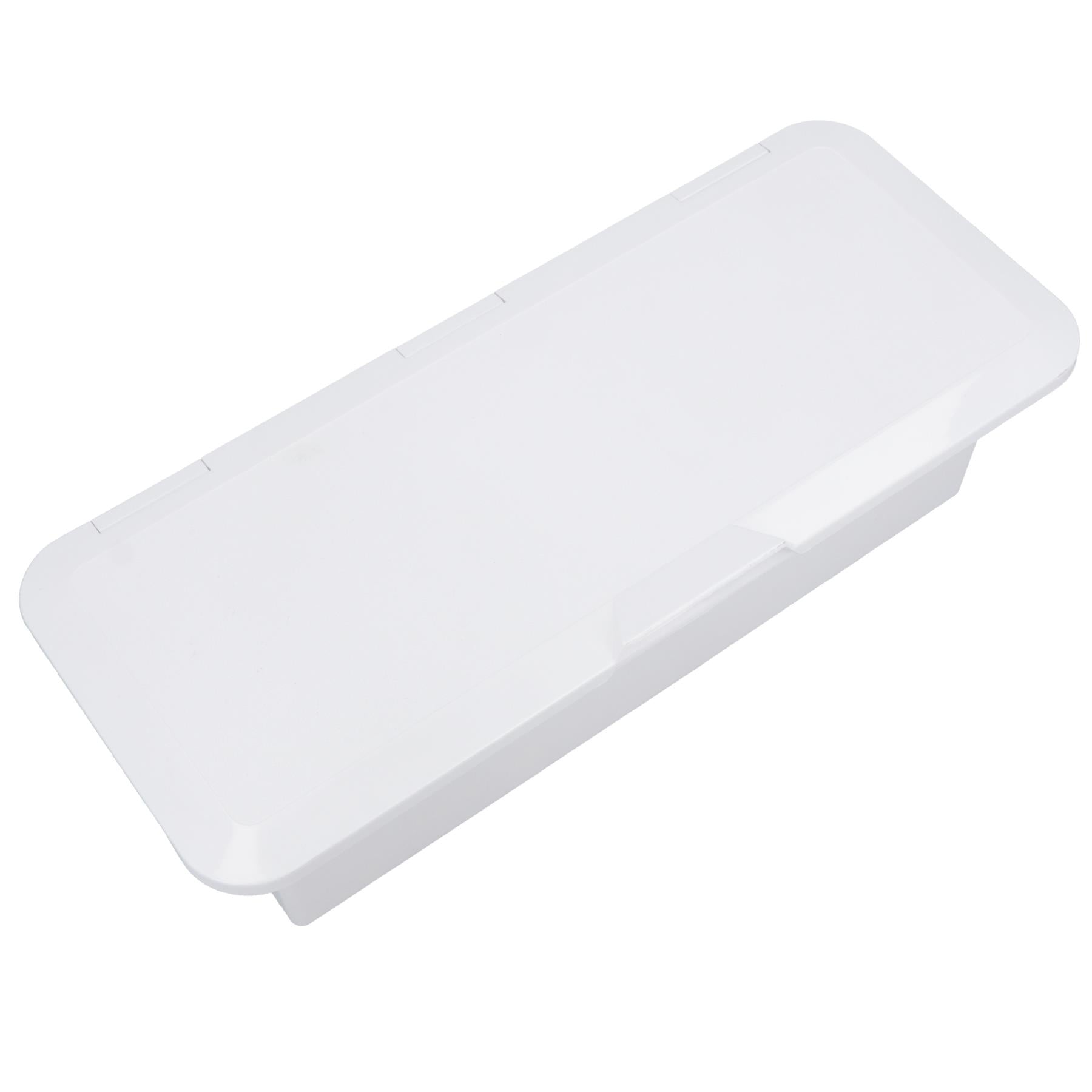 Aufklappbare Kunststoff-Aufbewahrungsbox für Decks, Schrankluke, 43 cm x 18 cm, für Boote und Wohnmobile