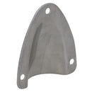 Couvercle de drain de grille d'aération en forme de coquille en acier inoxydable poli 45 mm