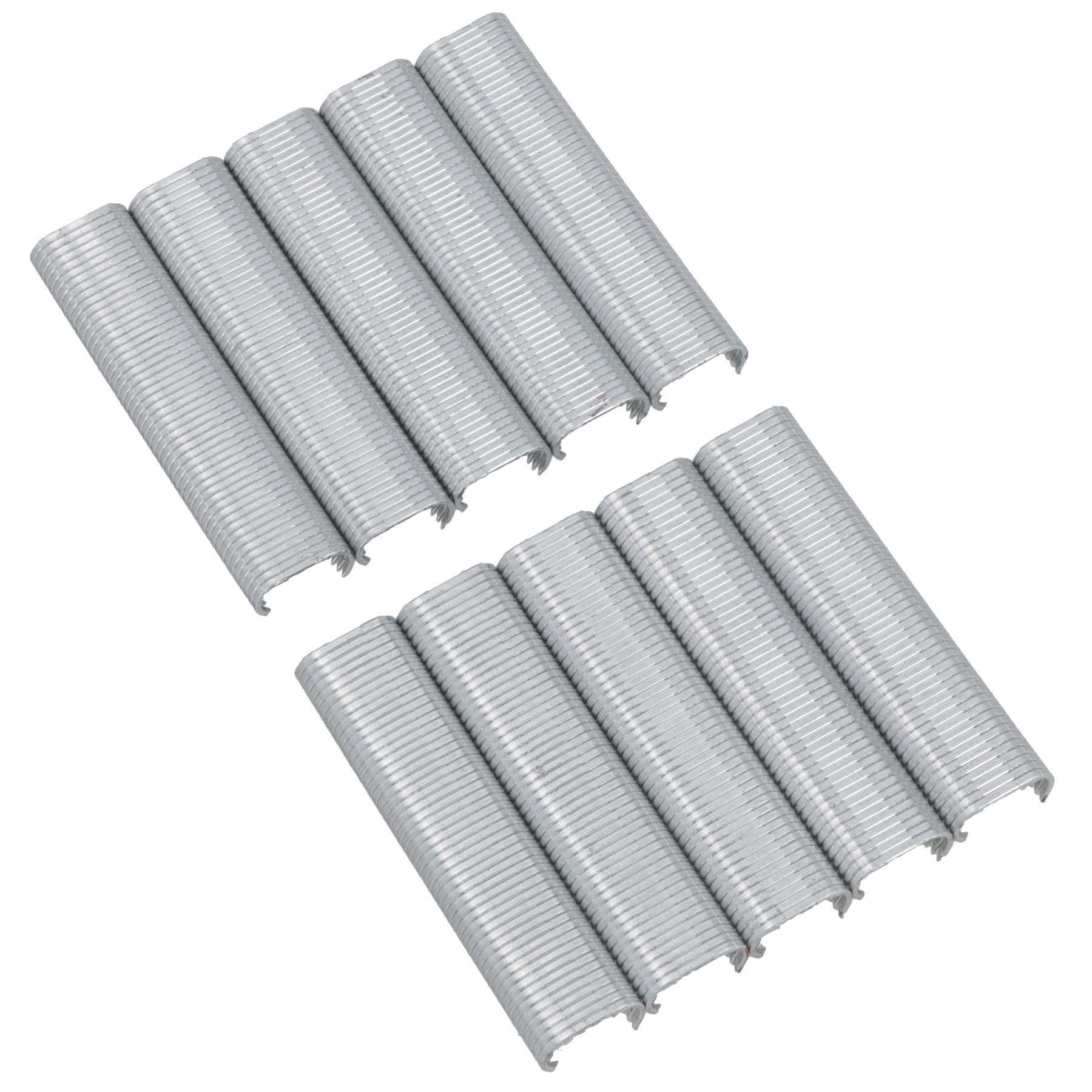 Agrafes à anneaux de porc pour fixations de rembourrage Clips Hogrings SR8 en acier galvanisé 1000 pièces