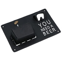 You Need A Beer Bottle Opener Beer Cast Iron Sign Gift Garage Door Shed Bar