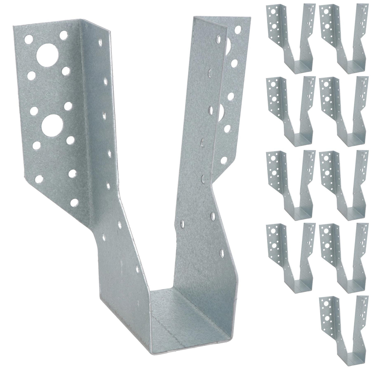Multi Truss Hanger Joist Support Fixings 47mm (W) x 168mm (L) Galvanised