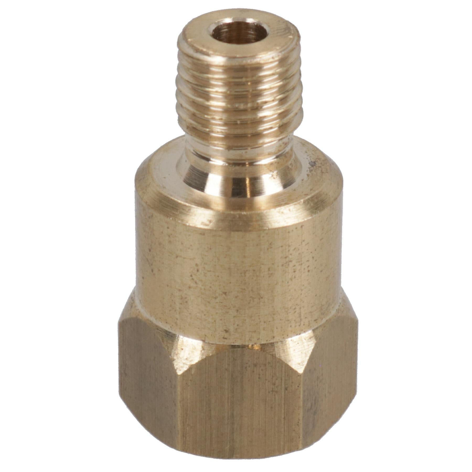 Brass Brake Pipe Union Fitting Adaptor 3/8 UNF Male – 7/16 UNF female