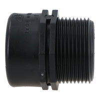 Polypropylene PP Threaded Reducing Socket Male – Female 1-1/4in – 1in BSP