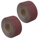 Emery Cloth Roll Abrasive Sanding Sheet 60 - 320 Grit Aluminium Oxide 38mm Wide