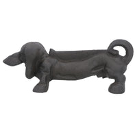 Grattoir à bottes pour teckel, butée de porte pour chien, coin en fonte pour boue, maison pour animaux