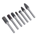 Erweiterter pneumatischer Stabschleifer, 1/4 Zoll Spannzange, 25.000 U/min, 5 Zoll Schaft + 7 kurze Rotationsbohrer