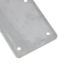 Large Internal Sleeper Straight Support Plate 100mm x 350mm Stainless Steel