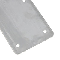 Large Internal Sleeper Straight Support Plate 100mm x 350mm Stainless Steel