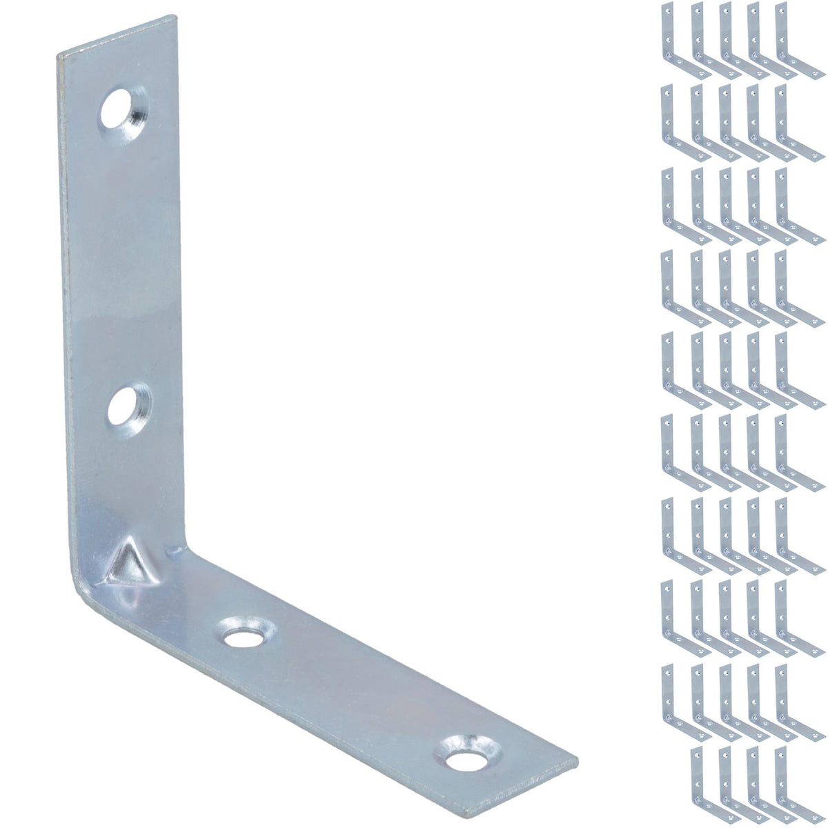 Corner Bracket Fastener Brace Mending Reinforcing Plate 65mm x 65mm