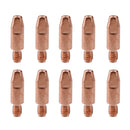 0.8mm Mig Welding Welder Round Contact Tips for MB25 MB36 Euro Torches 10pk