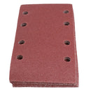 Hook + Loop 1/3 Sheet Sanding Sander Sandpaper Pads 80 Grit 200 Pack
