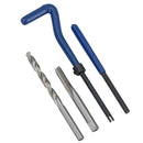 M6 x 1.0mm Metric Thread Repair Kit Helicoil Set for Damaged Threads 25pc